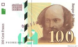 100 Francs CÉZANNE Sans couleurs FRANCE  1997 F.74f5.01 UNC