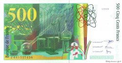 500 Francs PIERRE ET MARIE CURIE Sans STRAP FRANKREICH  1998 F.76f4.04 ST