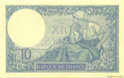 10 Francs MINERVE FRANKREICH  1926 F.06.10 fST