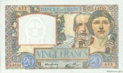 20 Francs TRAVAIL ET SCIENCE FRANCE  1941 F.12.16 UNC
