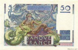 50 Francs LE VERRIER FRANCIA  1946 F.20.04 q.FDC