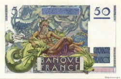 50 Francs LE VERRIER FRANCIA  1946 F.20.06 q.FDC