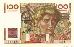 100 Francs JEUNE PAYSAN FRANCIA  1946 F.28.04 FDC