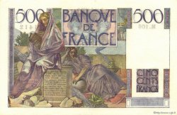 500 Francs CHATEAUBRIAND FRANKREICH  1948 F.34.08 VZ to fST