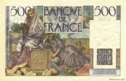500 Francs CHATEAUBRIAND FRANCIA  1952 F.34.09 AU
