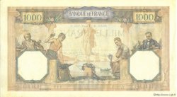 1000 Francs CÉRÈS ET MERCURE FRANKREICH  1932 F.37.07 fST