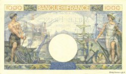 1000 Francs COMMERCE ET INDUSTRIE FRANCIA  1944 F.39.09 AU