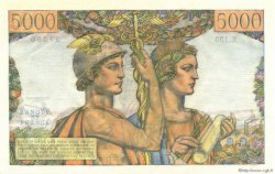 5000 Francs TERRE ET MER FRANCE  1953 F.48.09 pr.NEUF