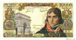 10000 Francs BONAPARTE FRANCIA  1956 F.51.04 AU