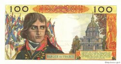 100 Nouveaux Francs BONAPARTE FRANKREICH  1959 F.59.02 VZ to fST