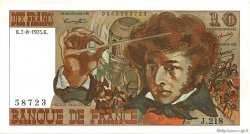 10 Francs BERLIOZ FRANKREICH  1975 F.63.12 fST+