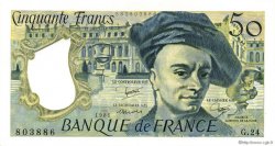 50 Francs QUENTIN DE LA TOUR FRANCE  1981 F.67.07