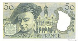 50 Francs QUENTIN DE LA TOUR FRANCE  1989 F.67.15 AU-