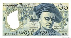 50 Francs QUENTIN DE LA TOUR FRANCE  1990 F.67.16 UNC