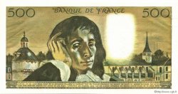 500 Francs PASCAL FRANCIA  1968 F.71.01 EBC+