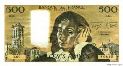 500 Francs PASCAL FRANCE  1976 F.71.15 AU