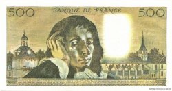 500 Francs PASCAL FRANCIA  1977 F.71.17 FDC