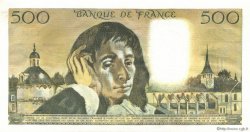 500 Francs PASCAL FRANKREICH  1981 F.71.25 fST+