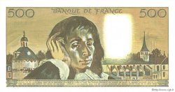 500 Francs PASCAL FRANCIA  1990 F.71.45 FDC