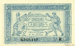 50 Centimes TRÉSORERIE AUX ARMÉES 1917 FRANCIA  1917 VF.01.08 FDC