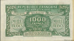 1000 Francs MARIANNE chiffres maigres FRANCE  1945 VF.13.02 XF-