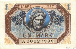 1 Mark SARRE FRANKREICH  1947 VF.44.01 VZ+