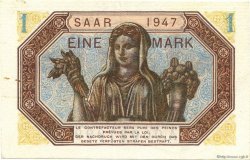 1 Mark SARRE FRANCIA  1947 VF.44.01 SPL+