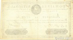 100 Livres FRANCIA  1791 Ass.15a SPL