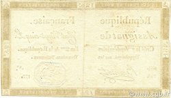 125 Livres FRANCE  1793 Ass.44a SUP