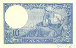 10 Francs MINERVE FRANCE  1916 F.06.01 UNC-