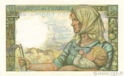 10 Francs MINEUR FRANCIA  1949 F.08.22 q.FDC