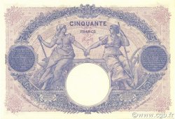 50 Francs BLEU ET ROSE FRANCIA  1920 F.14.33 EBC a SC