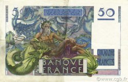 50 Francs LE VERRIER FRANCIA  1946 F.20.02 MBC a EBC