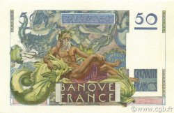 50 Francs LE VERRIER FRANCIA  1951 F.20.18 AU+