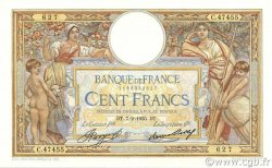100 Francs LUC OLIVIER MERSON grands cartouches FRANKREICH  1935 F.24.14 VZ+