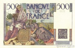 500 Francs CHATEAUBRIAND FRANKREICH  1945 F.34.02 fST+
