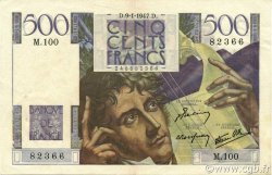 500 Francs CHATEAUBRIAND FRANKREICH  1947 F.34.07 VZ