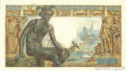 1000 Francs DÉESSE DÉMÉTER FRANCE  1943 F.40.25 AU