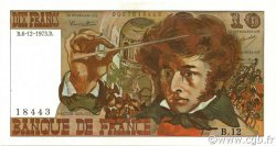 10 Francs BERLIOZ FRANCE  1973 F.63.02 SUP+
