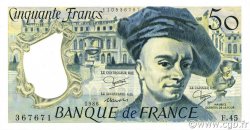 50 Francs QUENTIN DE LA TOUR FRANCE  1986 F.67.12 UNC