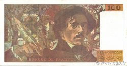 100 Francs DELACROIX imprimé en continu FRANCE  1990 F.69bis.01bC TTB à SUP