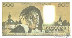 500 Francs PASCAL FRANCIA  1989 F.71.42 FDC