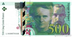 500 Francs PIERRE ET MARIE CURIE FRANCIA  1998 F.76.04 FDC