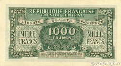 1000 Francs MARIANNE chiffres maigres FRANCIA  1945 VF.13.02 SC+