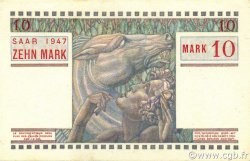 10 Mark SARRE FRANCIA  1947 VF.47.01 q.AU