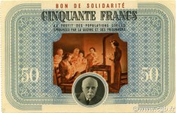 50 Francs BON DE SOLIDARITE FRANCE regionalismo y varios  1941 KL.09 SC