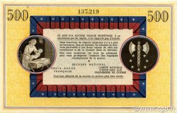 500 Francs BON DE SOLIDARITE FRANCE regionalismo y varios  1941 KL.11 SC+