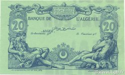 20 Francs Essai ARGELIA  1873 P.015s SC+