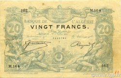 20 Francs ALGERIA  1887 P.015x BB