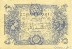 5 Francs ALGERIEN  1917 P.071b SS